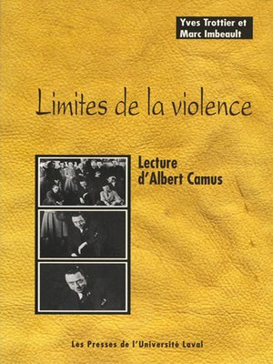 cover image of Limites de la violence
